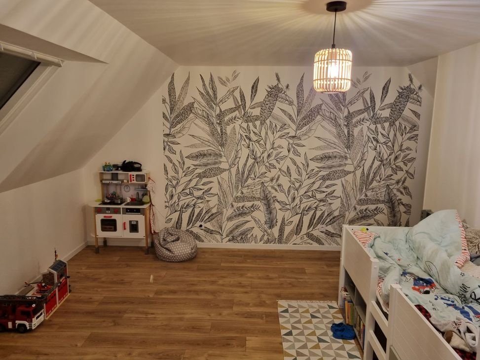 Séjour & salon sous toiture — H2A